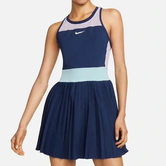 Nike Court Dry Fit Slam Tennis Dress - Picture 1 of 8